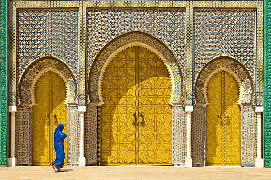 porte de mosquée marocaine