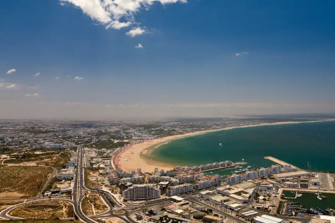 Agadir_Temp_Océan_Vue
