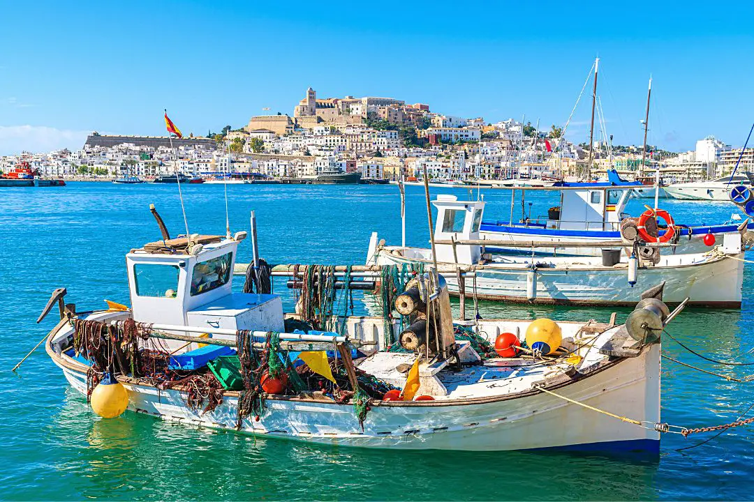 Des yachts élégants à Ibiza