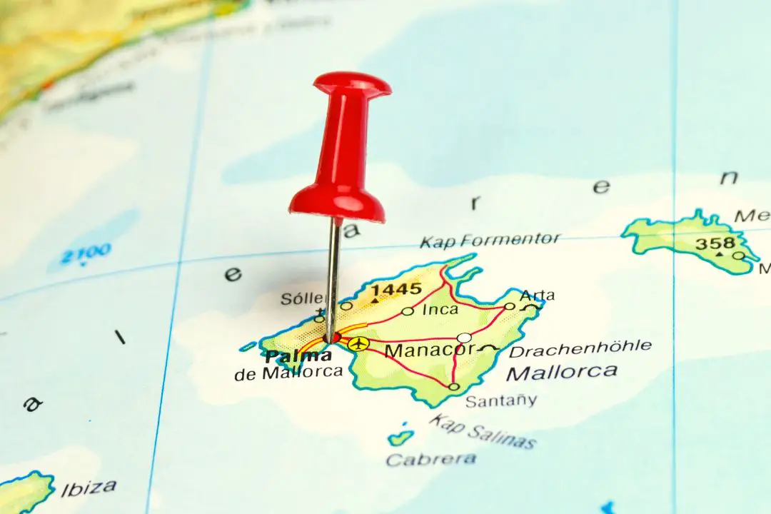 La dorade et la paella sur l'île de Majorque