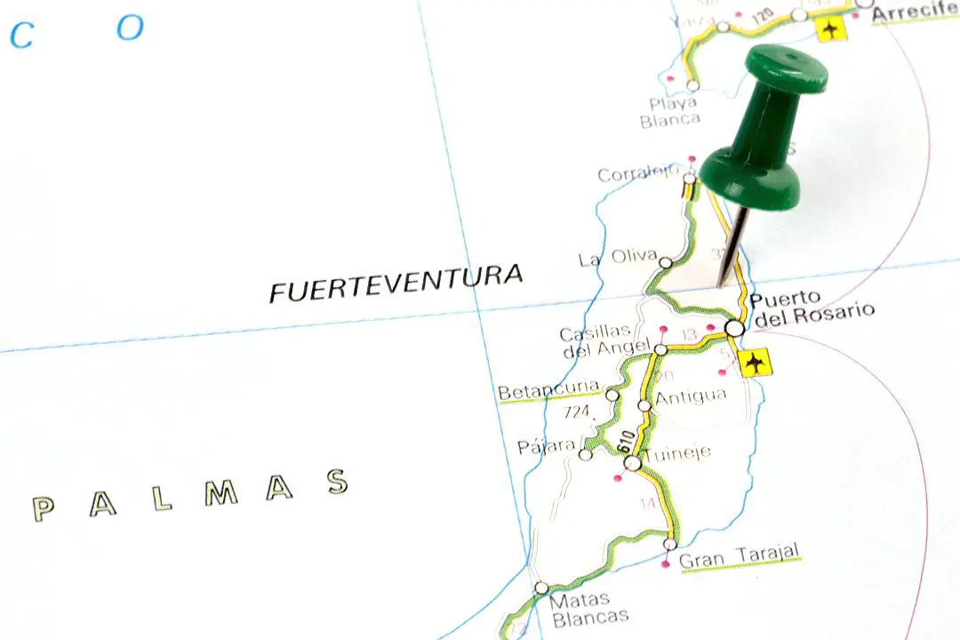 La température de l'Eau à Fuerteventura