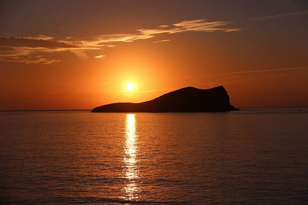 Les couchers de soleil hippies à Ibiza