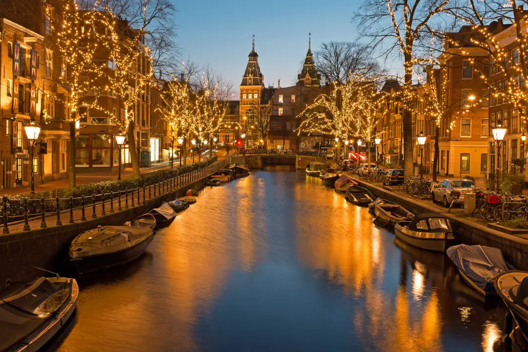 Les couleurs de l'Amsterdam en automne