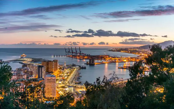 Malaga panoramique