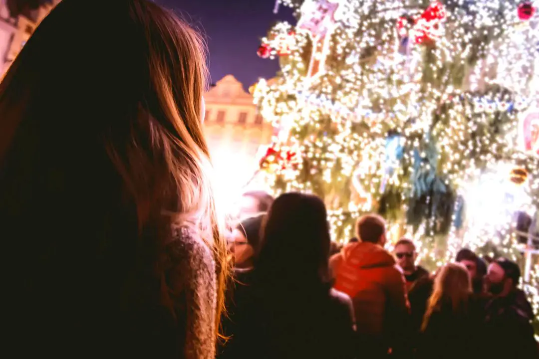 Marché de Noël féerique en Allemagne illuminé de mille feux