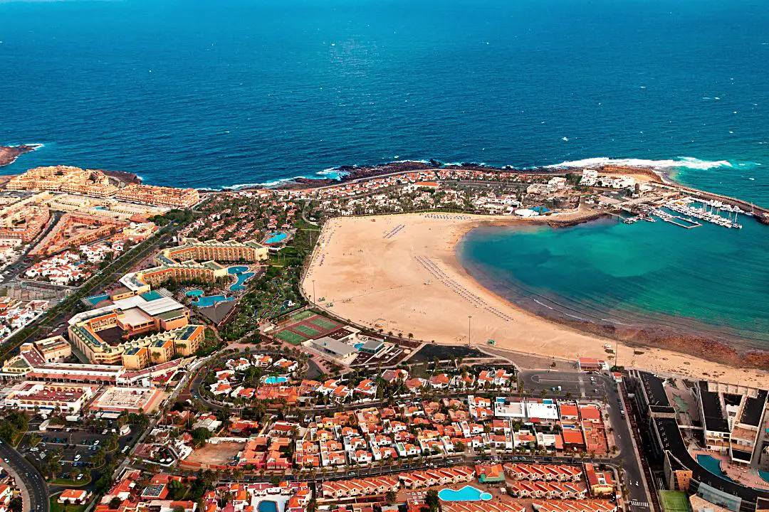 Température de l'Eau à Fuerteventura-Carte