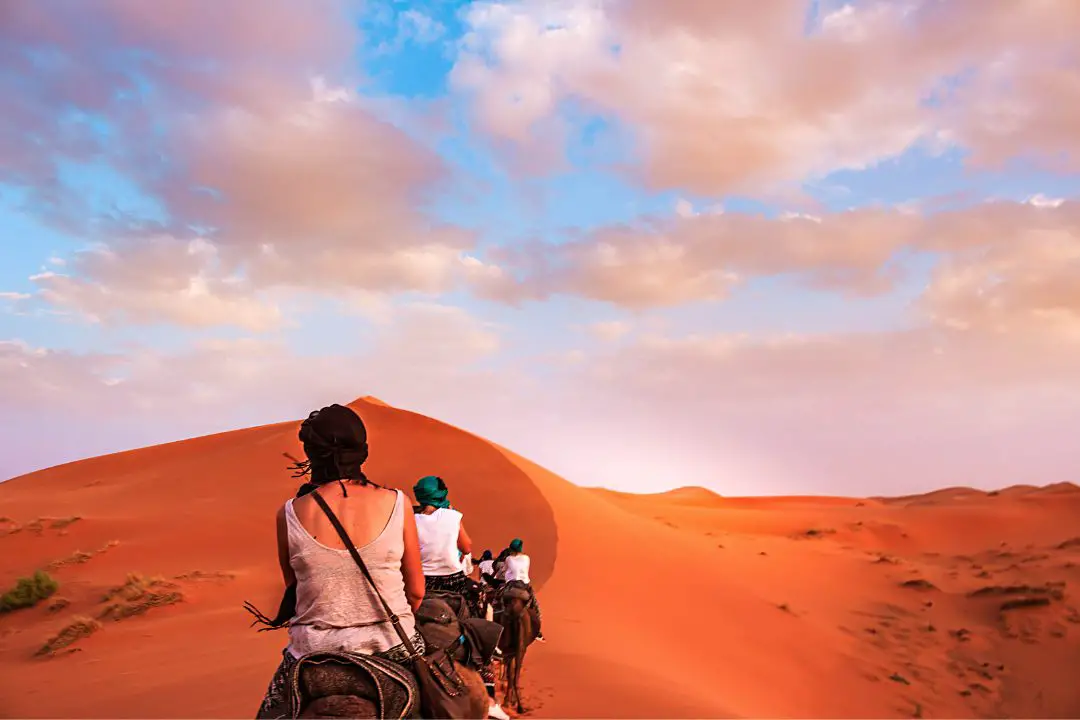 visite dans le desert au maroc